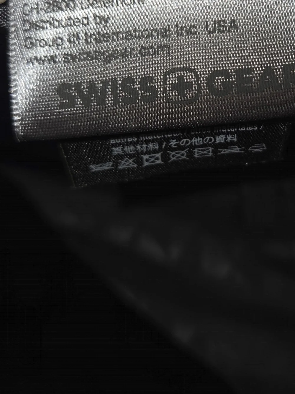 NWOT-SwissGear Black Laptop Up To 16in Backpack #5532-TTA Compliant-